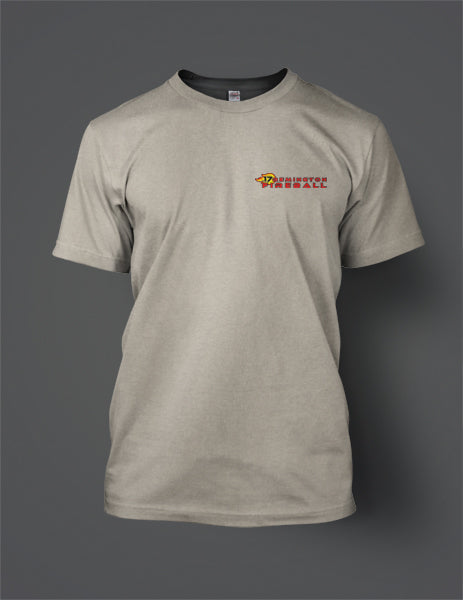 .17 Remington Fireball T-Shirt - Yellow Ball of Fire Version