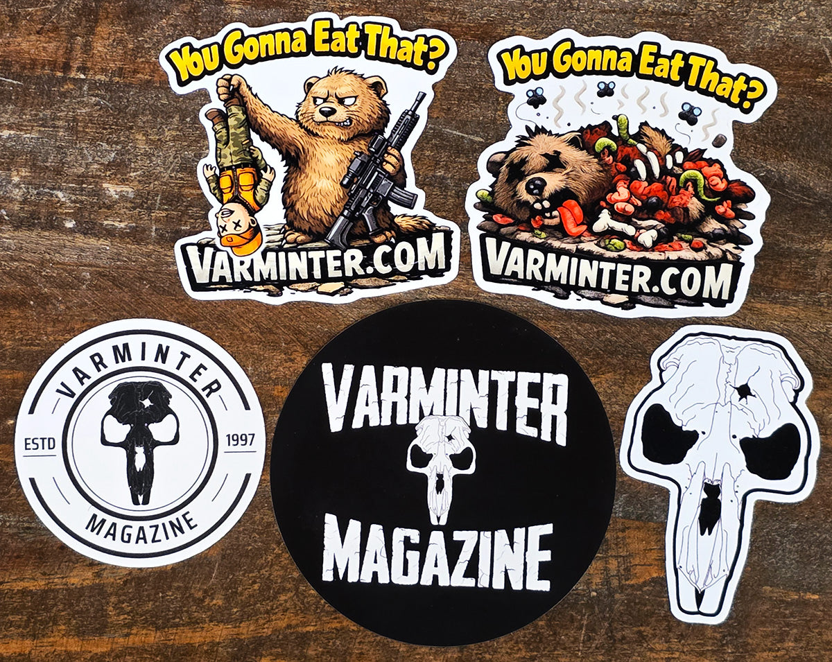 Varminter Sticker Pack - You Gonna Eat That?