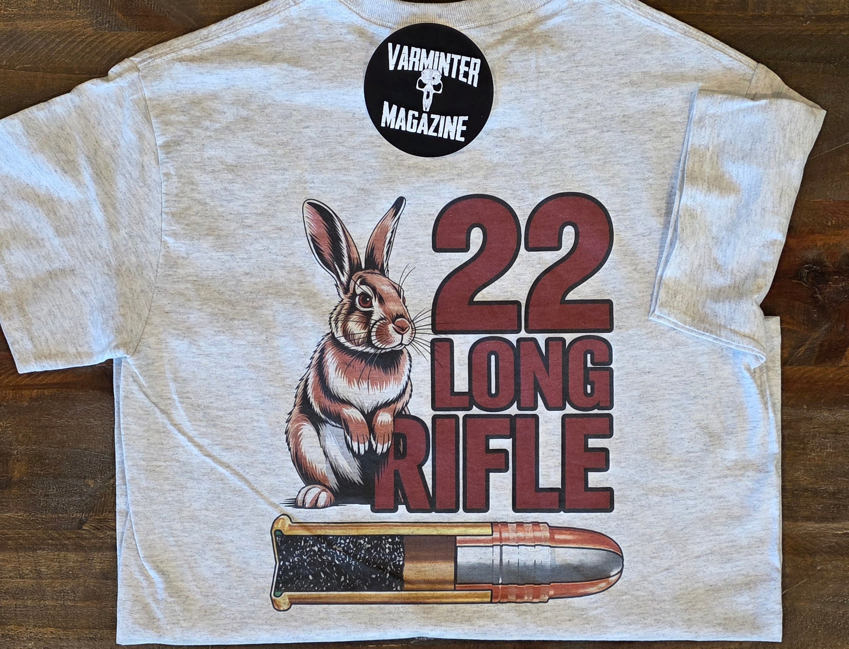 22 Long Rifle - Rabbit - Horizontal - Version Three
