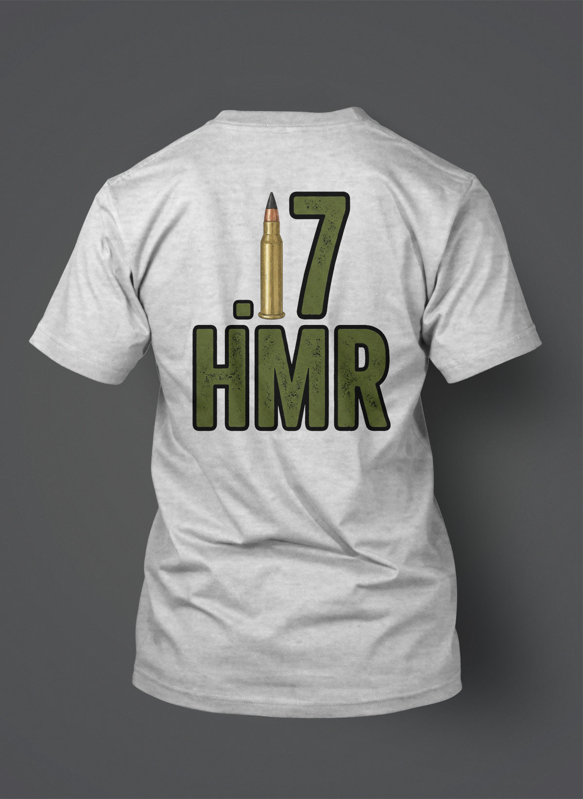 .17HMR T-Shirt - Vertical Cartridge Design