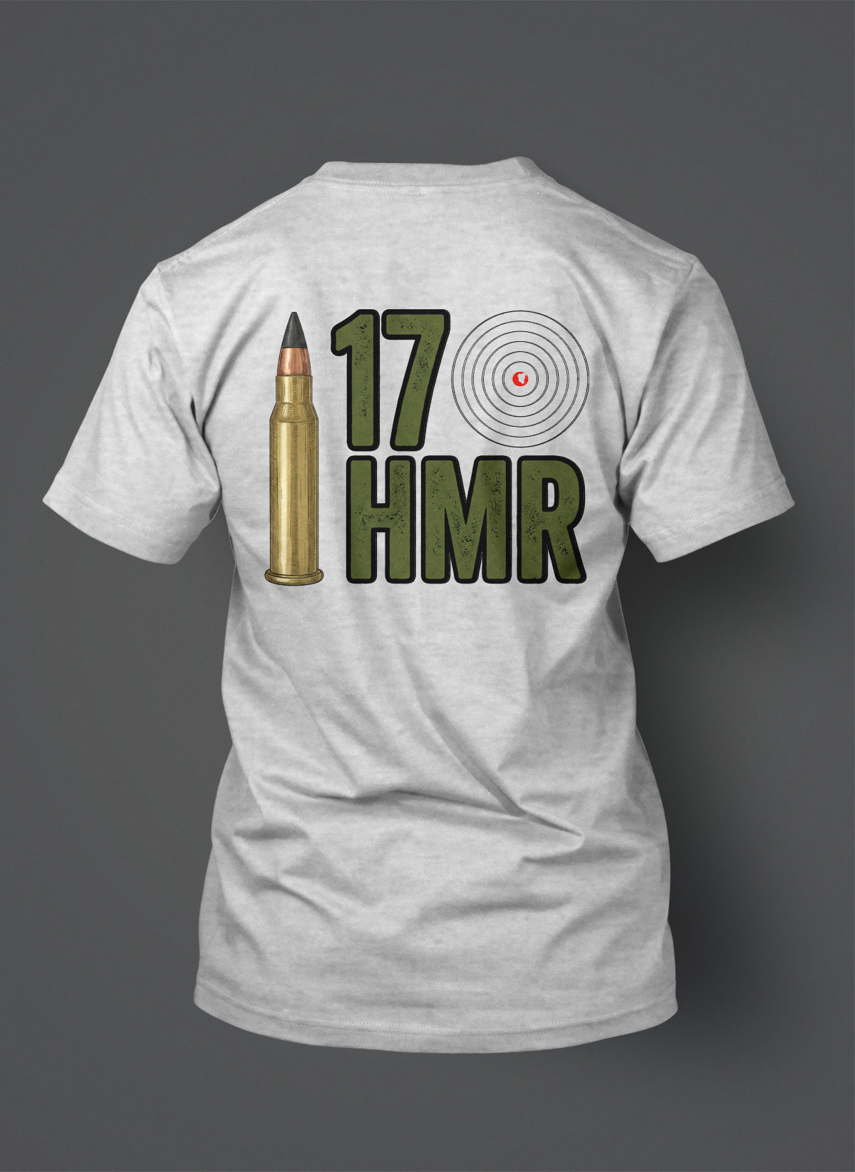 .17HMR T-Shirt - Vertical Target Design