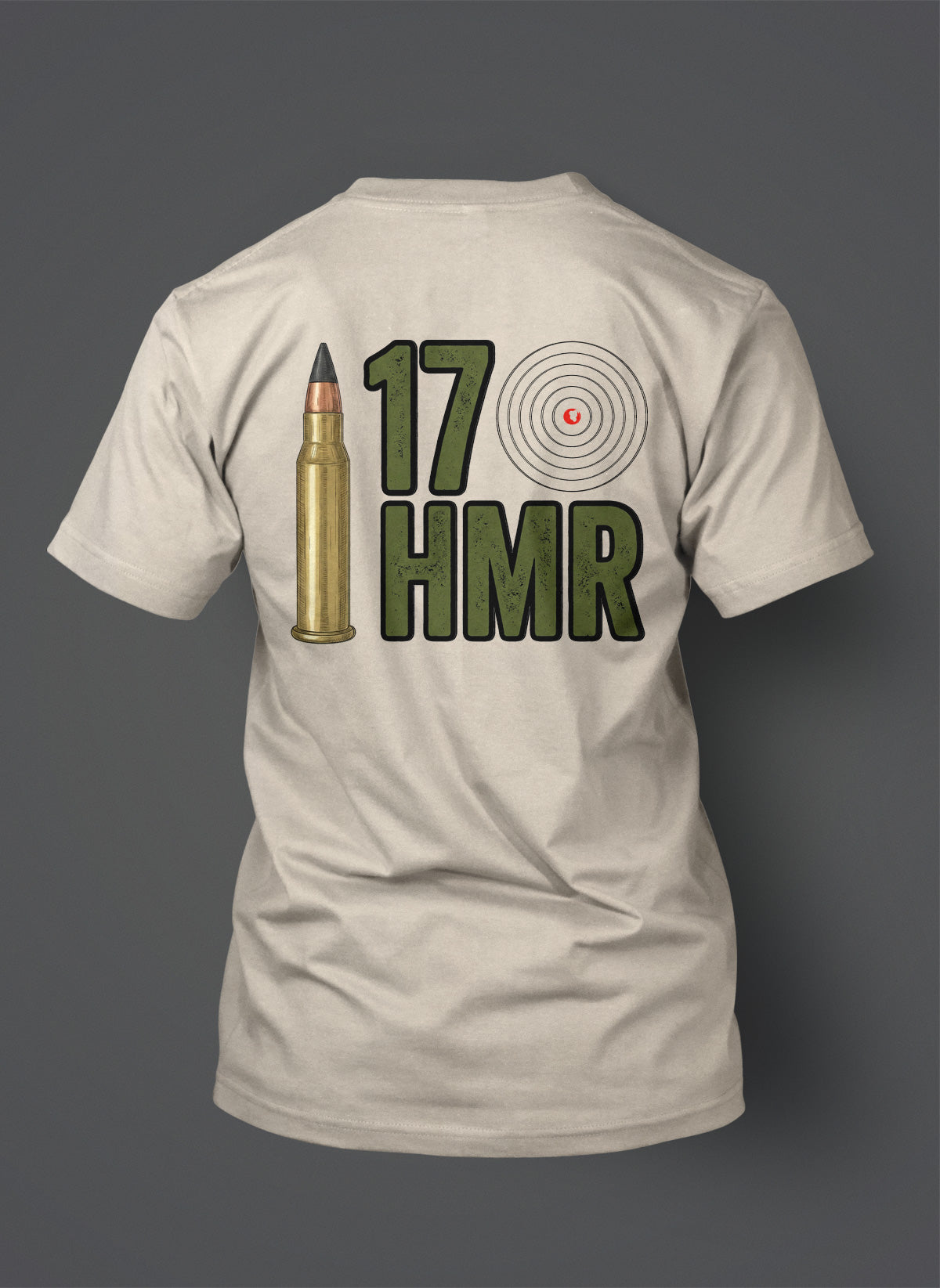 .17HMR T-Shirt - Vertical Target Design