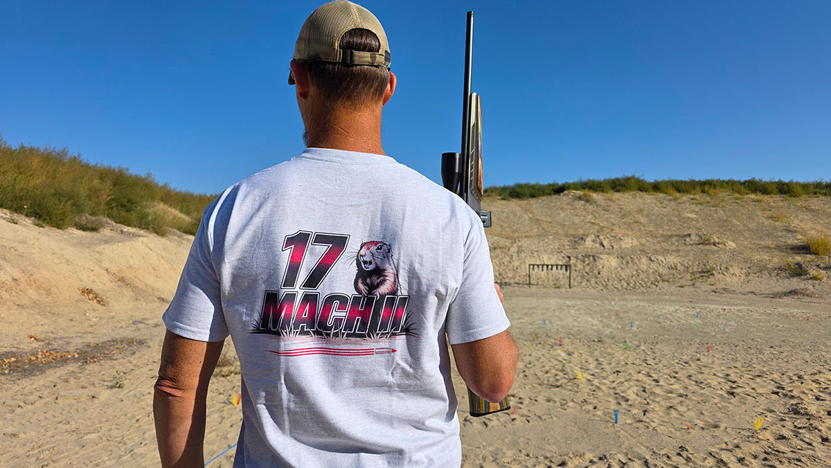 17 Mach II (17 HM2) - T-Shirt - Horizontal - Ground Squirrel