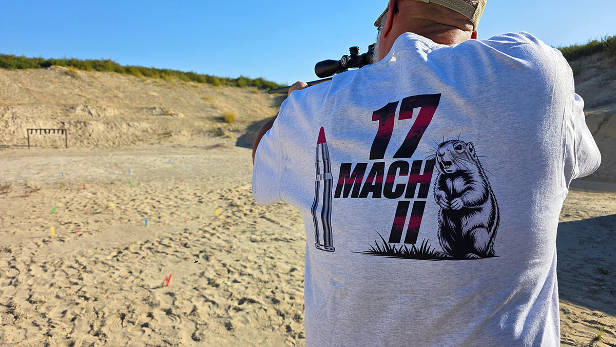 17 Mach II (17 HM2) - T-Shirt - Vertical - Ground Squirrel