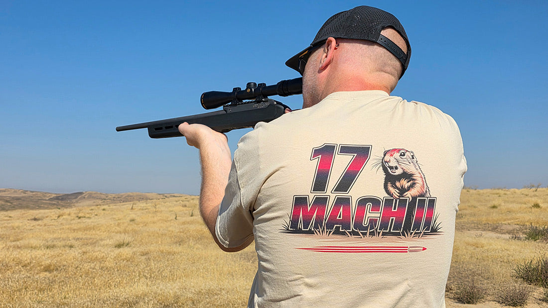 17 Mach II (17 HM2) - T-Shirt - Horizontal - Ground Squirrel