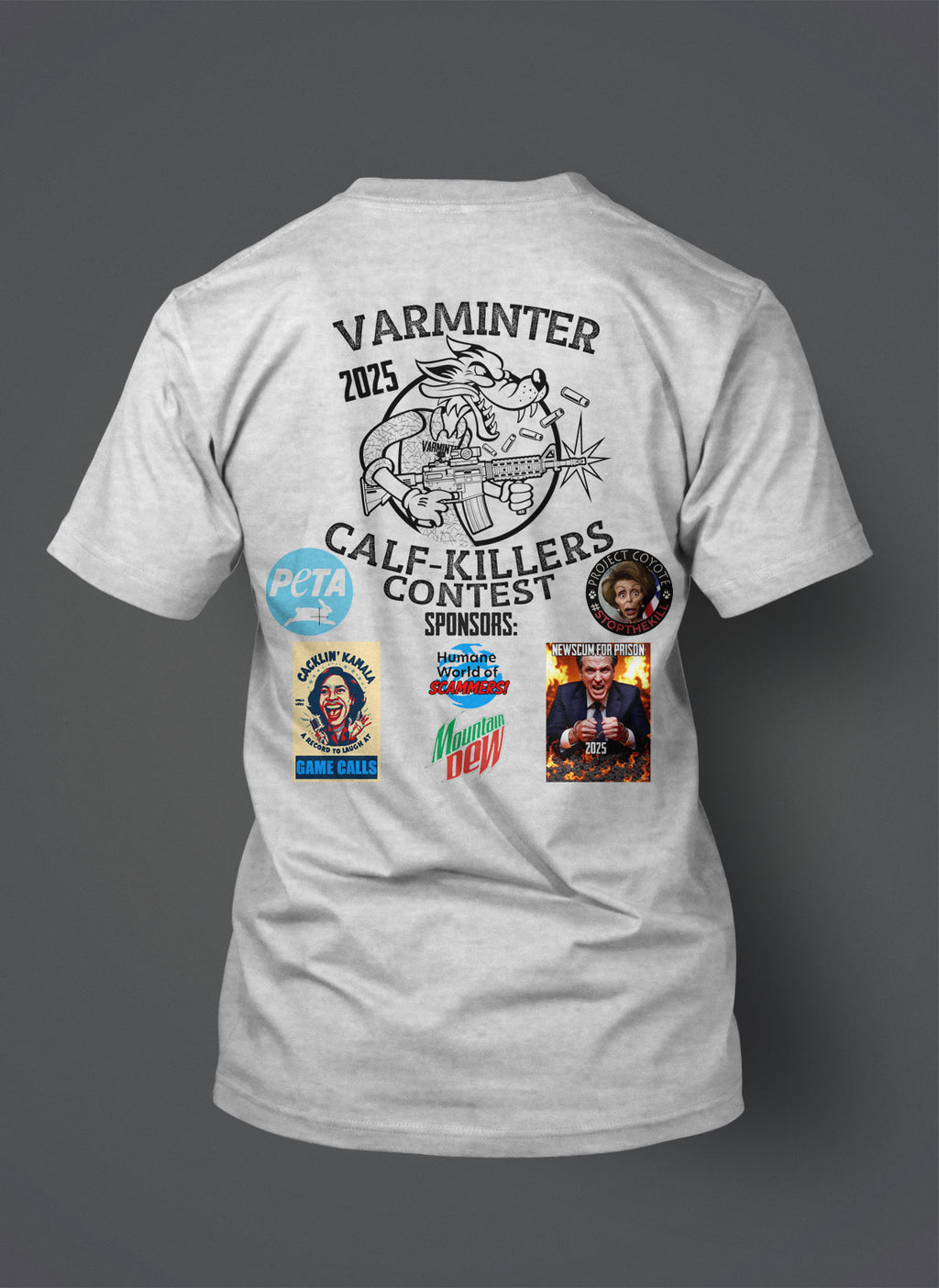 Official Varminter Magazine Calf Killers Contest Sponsor Shirt