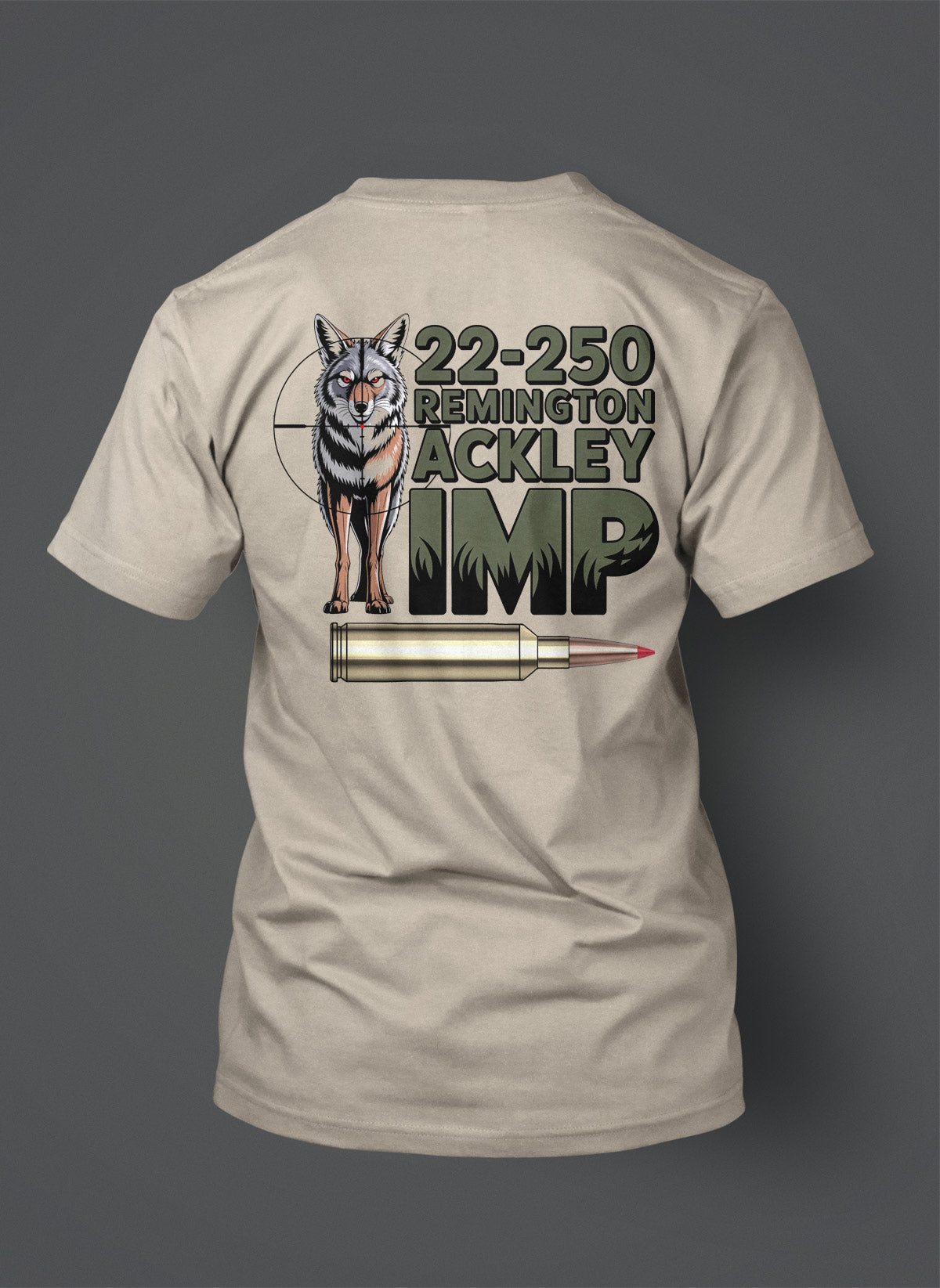 .22-250 Ackley Improved - Coyote - Horizontal