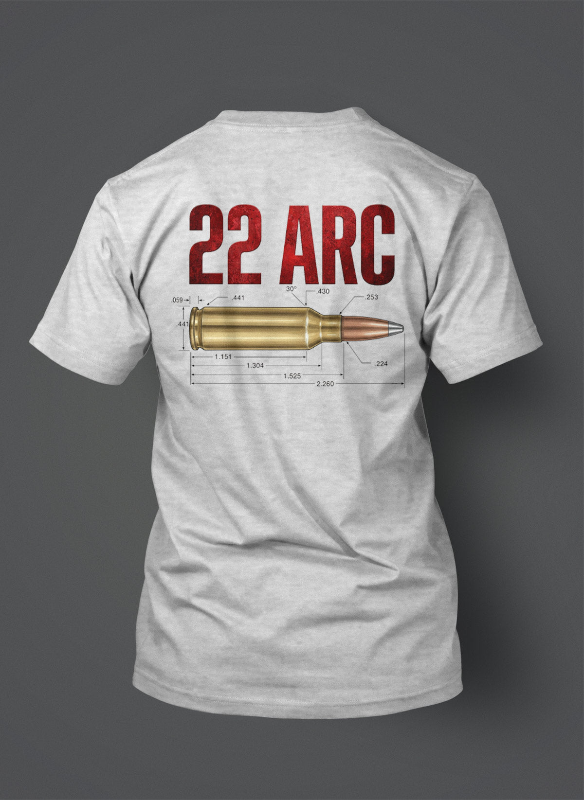 22 ARC (Advanced Rifle Cartridge) Cartridge Design Shirt