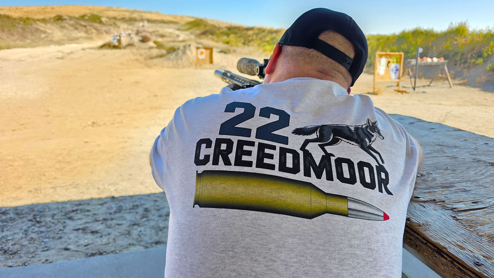 22 Creedmoor - T-Shirt - Coyote