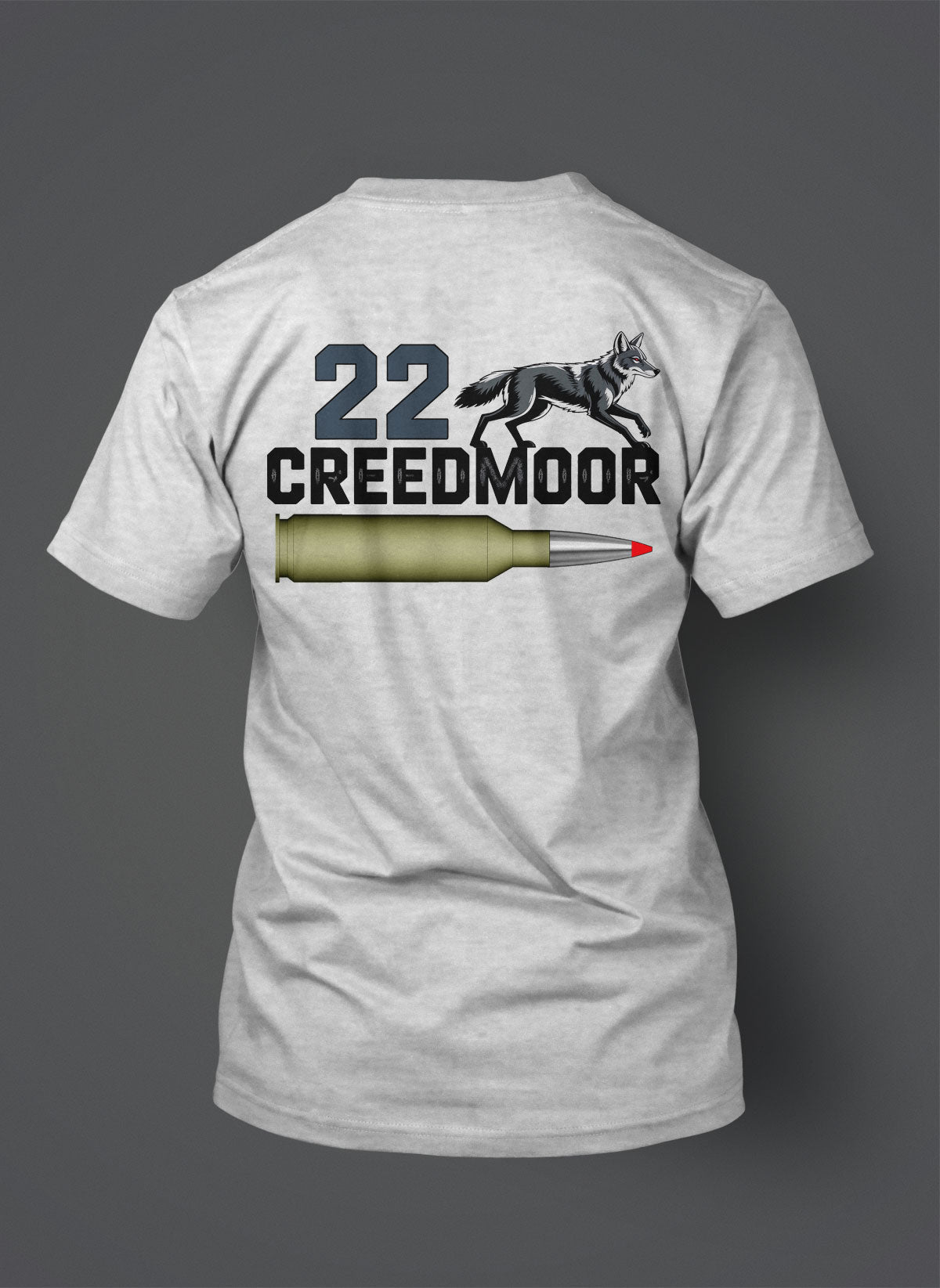 22 Creedmoor - T-Shirt - Coyote