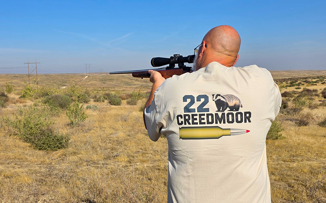 22 Creedmoor - T-Shirt - Badger