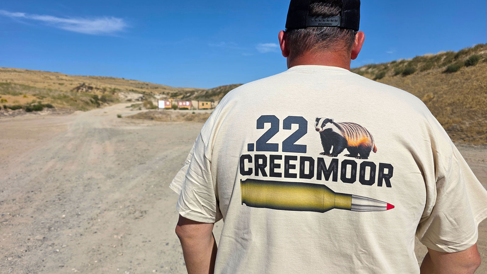 22 Creedmoor - T-Shirt - Badger