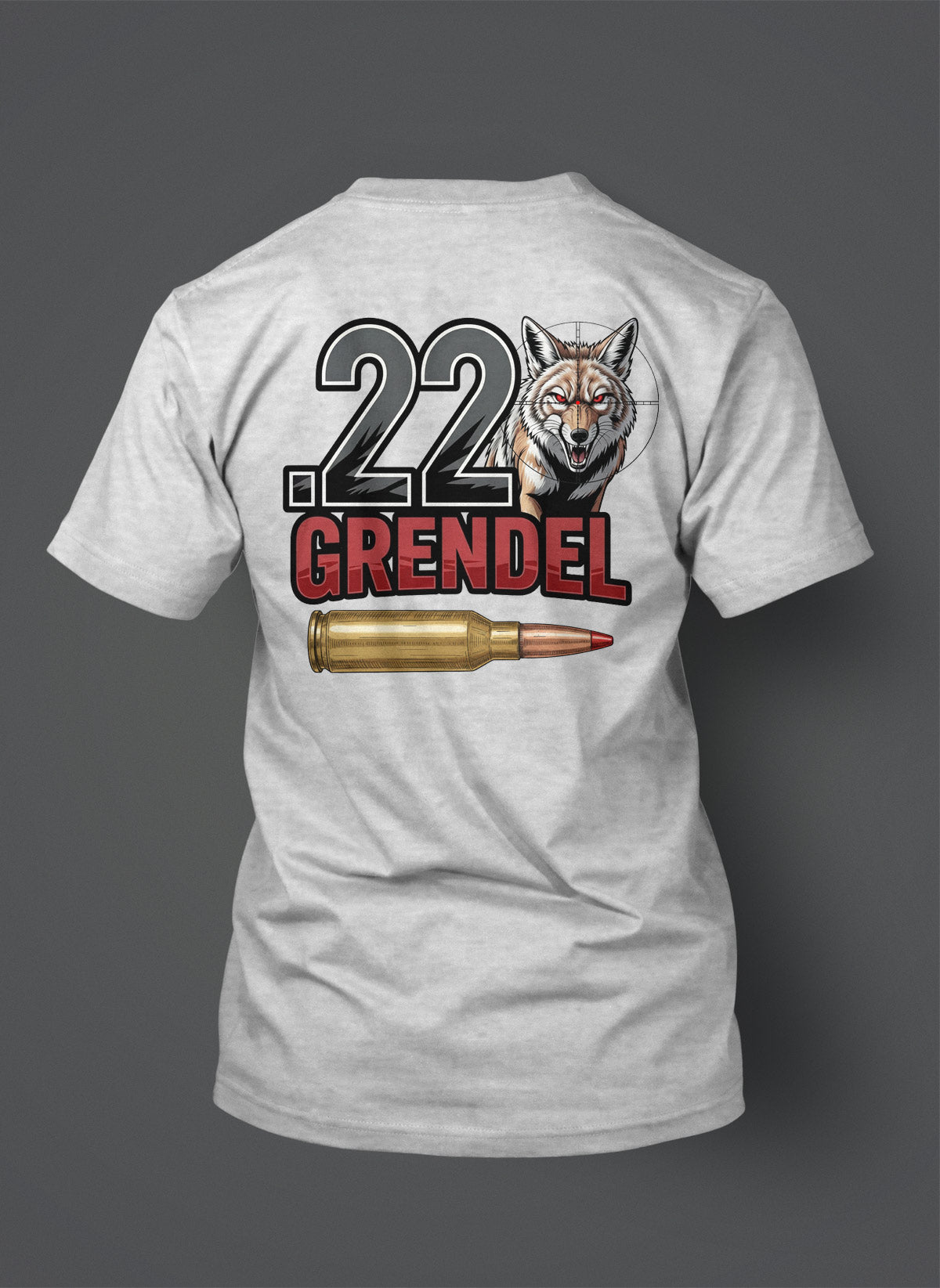 .22 Grendel T-Shirt - Coyote in the Crosshairs