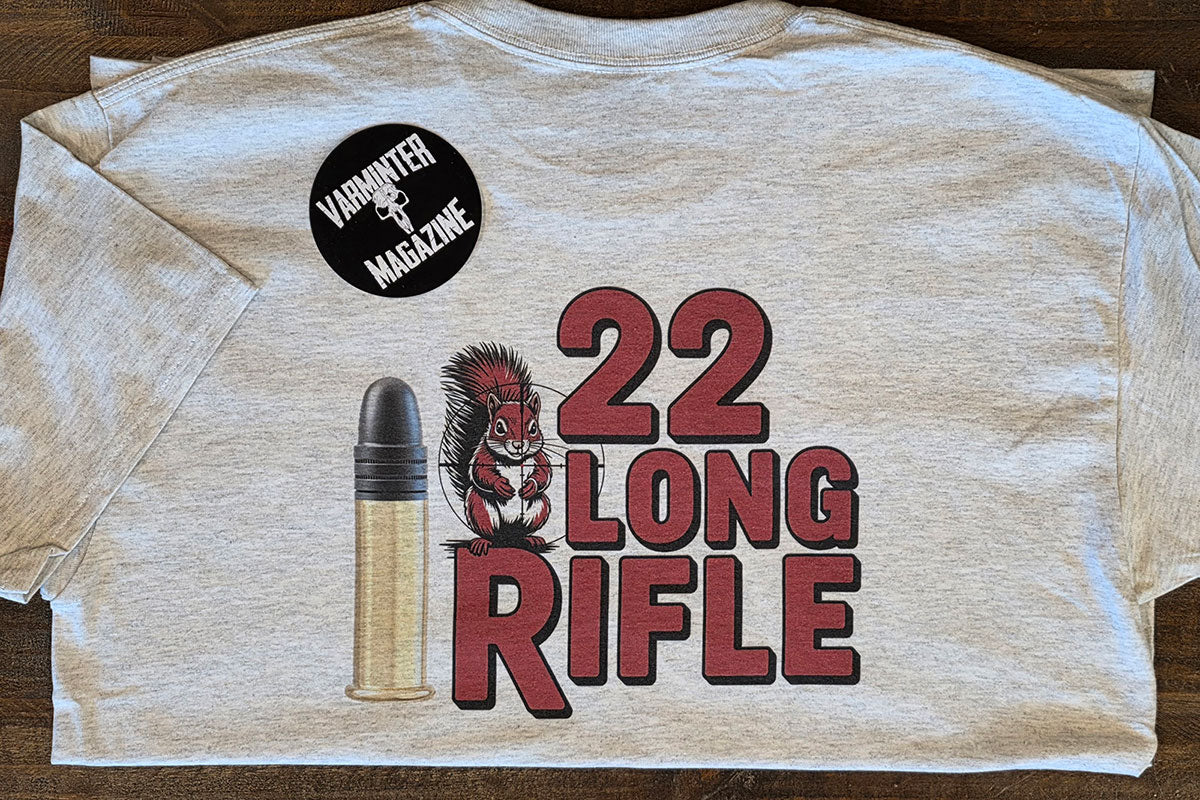 22 Long Rifle - Red Tree Squirrel - Horizontal