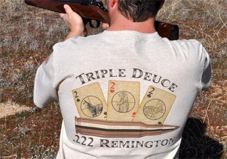 .222 Remington - Triple Deuce - T-Shirt
