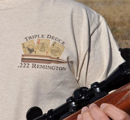 .222 Remington - Triple Deuce - T-Shirt