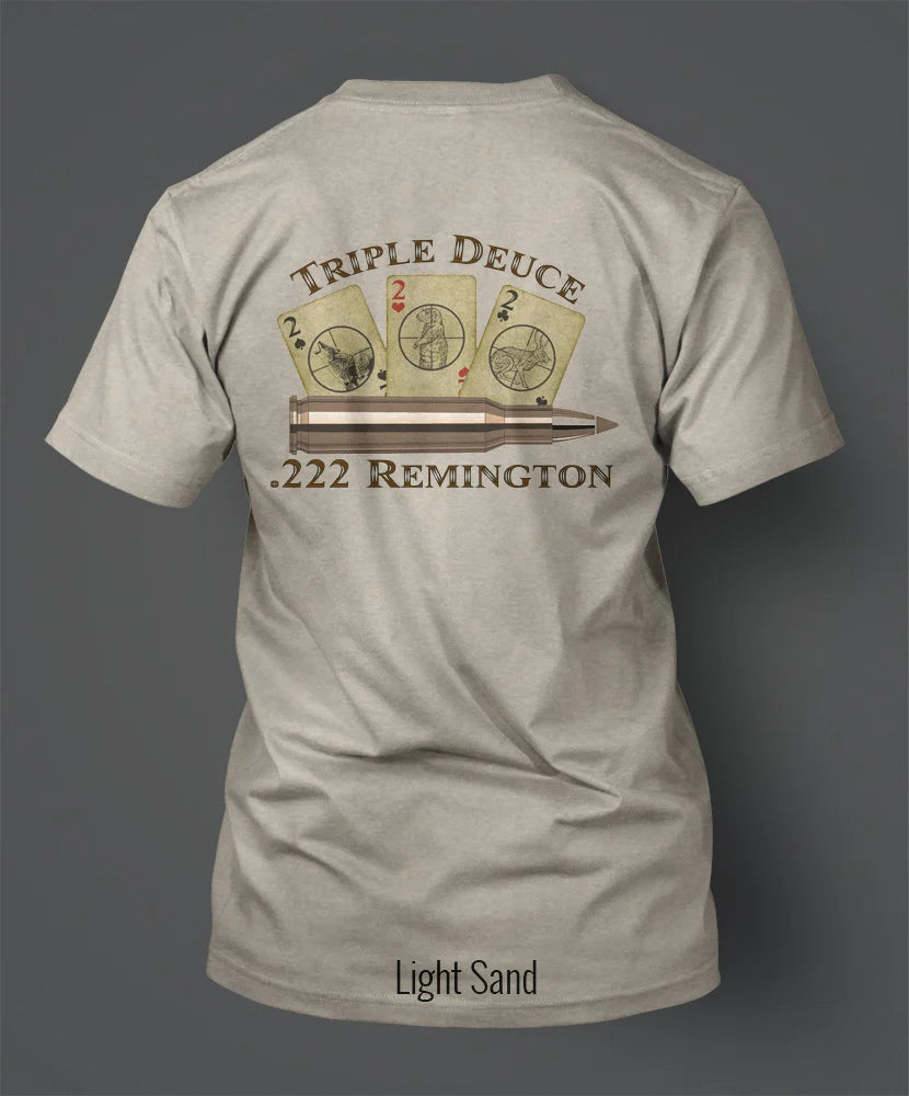 .222 Remington - Triple Deuce - T-Shirt