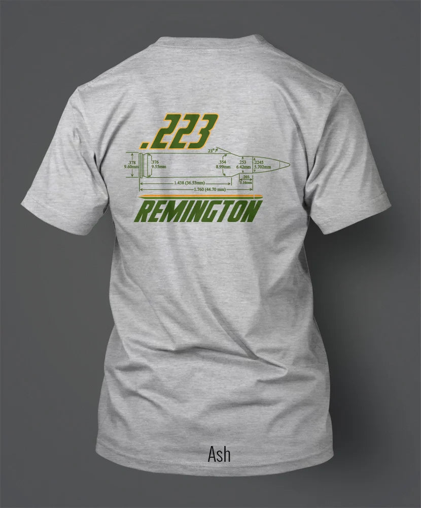 .223 Remington T-Shirt - Front/Back Print