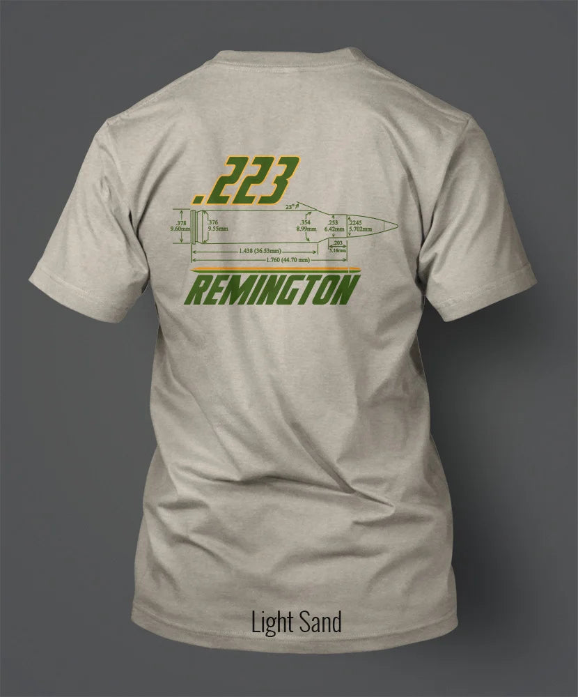 .223 Remington T-Shirt - Front/Back Print