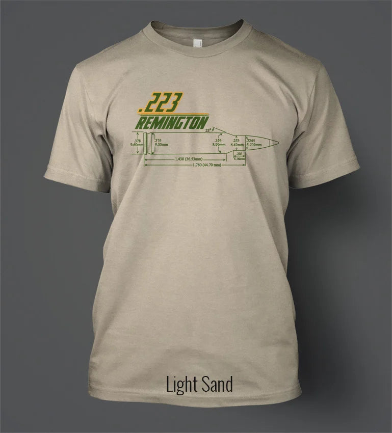 .223 Remington T-Shirt - Front Print