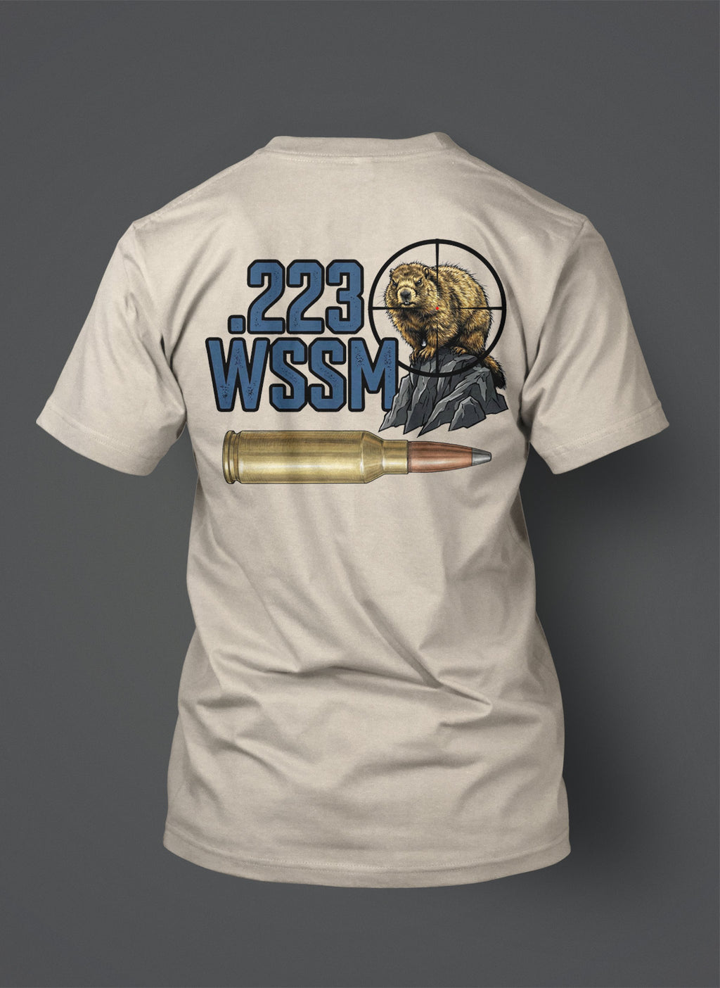 223 Winchester Super Short Magnum (WSSM) - Angry Rockchuck T-Shirt