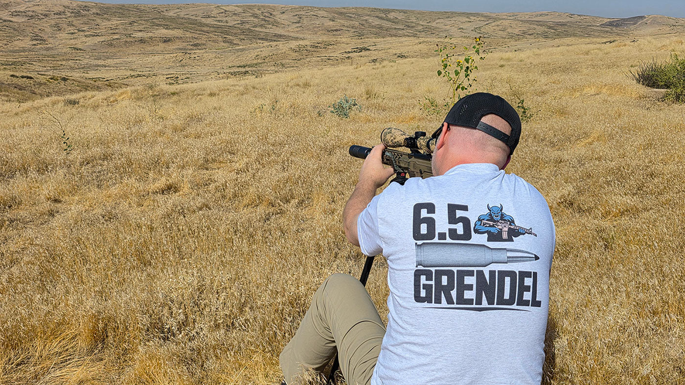 6.5 Grendel - T-Shirt - Armed Norse Monster