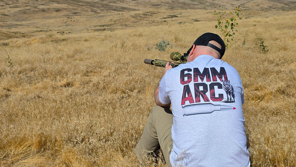 6mm ARC (Advanced Rifle Cartridge) - T-Shirt - Coyote