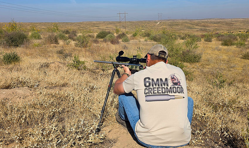 6mm Creedmoor - T-Shirt - Rockchuck